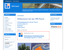 Tablet Screenshot of hpsflawil.ch